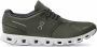 ON Running Cloud 5 Heren Hardloopschoenen Running schoenen Sneakers Olive-Groen - Thumbnail 1