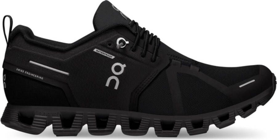 ON Running Cloud 5 WP Waterproof Dames Hardloopschoenen Running Schoenen Sportschoenen All-Black