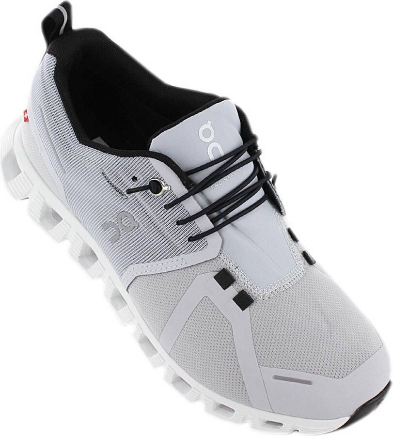 ON Running Cloud 5 WP Waterproof Hardloopschoenen Running Schoenen Sportschoenen Glacier White