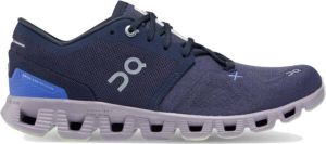 ON Running Cloud X 3 hardloopschoenen dames marine