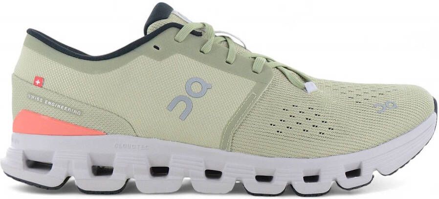 ON Running Cloud X 4 Heren Sneakers Schoenen Caper-Salmon 3ME30043082