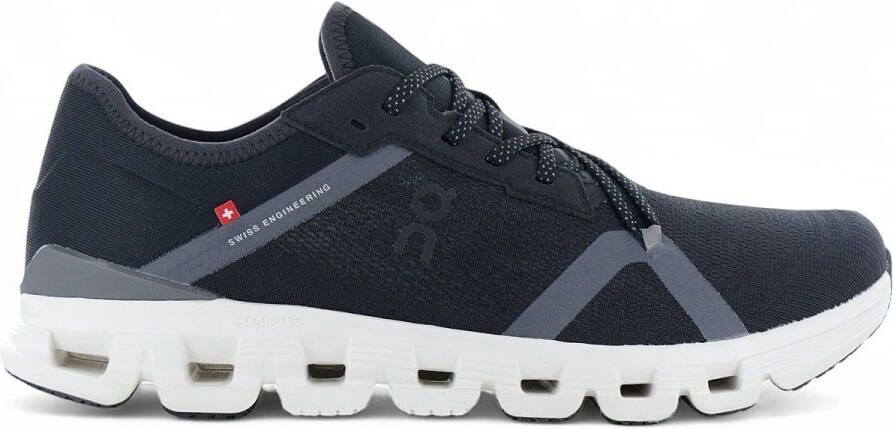 On Running Cloud X 4 AD Zwart Asfalt Hardloopschoenen