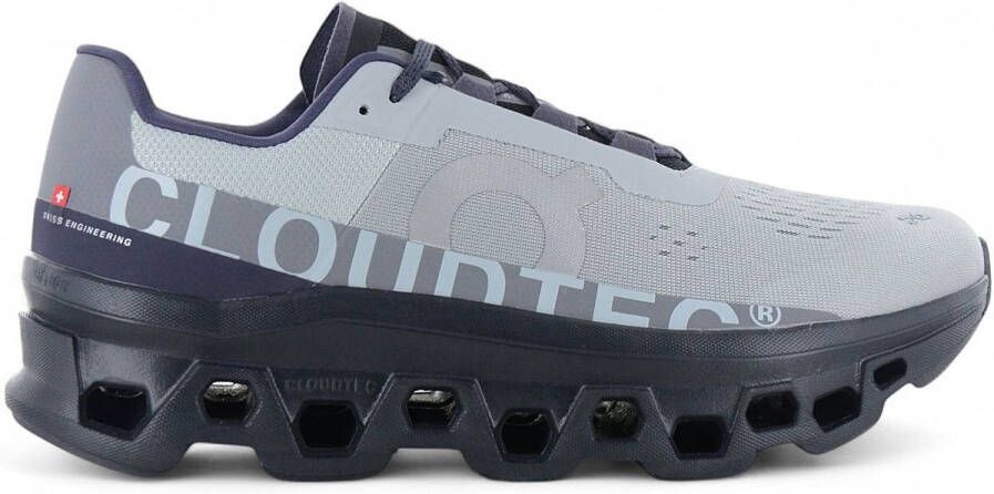 On Running Grijze Sneakers Lichtgewicht Flexibel Ontwerp