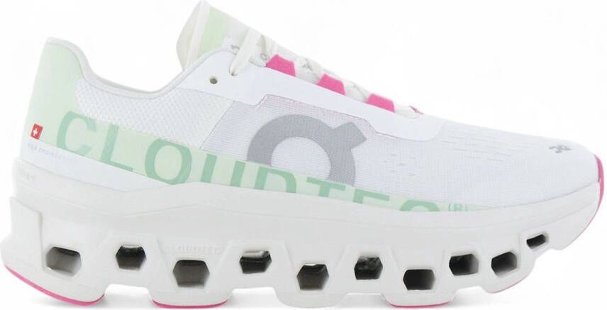 ON Running Cloudmonster Dames Hardloopschoenen Cloud Schoenen White-Lima