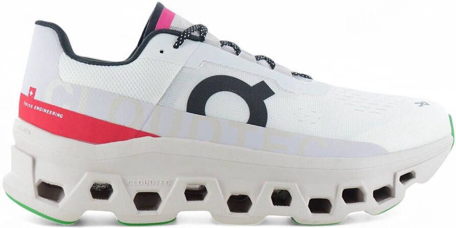 ON Running Cloudmonster Heren Hardloopschoenen Cloud schoenen Ivory-Pearl