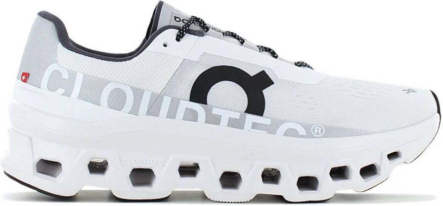 ON Running Witte Sneakers met Stoffen Materiaal en Rubberen Zool White Heren