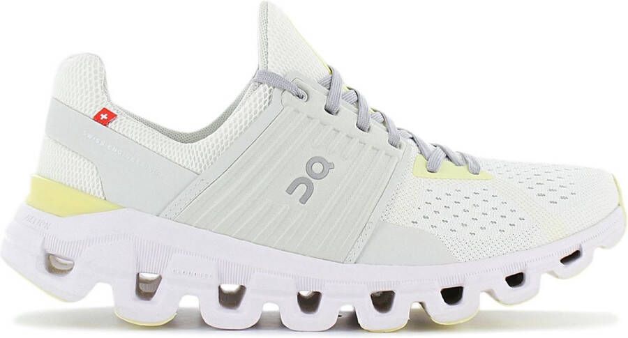 ON Running Cloudswift Dames Hardloopschoenen Running Schoenen Sportschoenen White Limelight - Foto 1