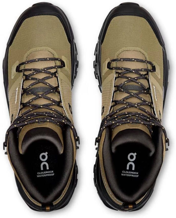 ON Cloudrock Mid WP Wandelschoen Heren waterdichte mid wandelschoenen Hunter Black
