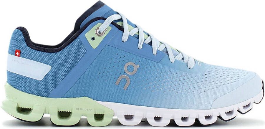 ON Running On Cloudflow Dames Sportschoenen Hardlopen Weg blauw groen