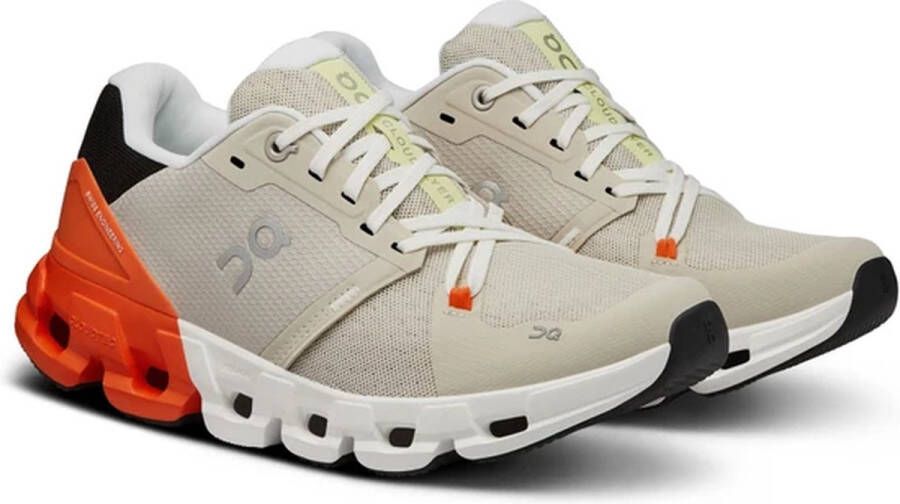 ON Running ON cloudflyer 4 Hardloopschoenen dames neutraal Oranje-Bruin