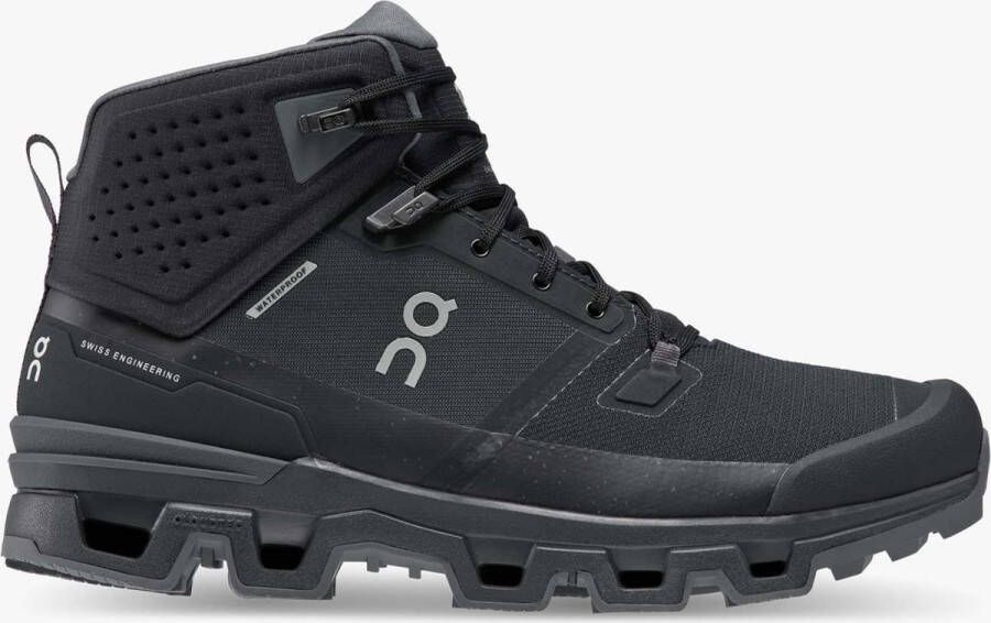 ON Running on Cloudrock 2 Waterproof Men Black eclipse Schoenen Wandelschoenen Halfhoge schoenen