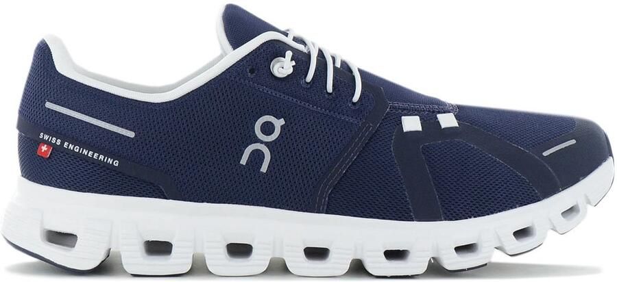 ON Running Cloud 6 Heren Sneakers Schoenen Midnight-White 3MF10070692