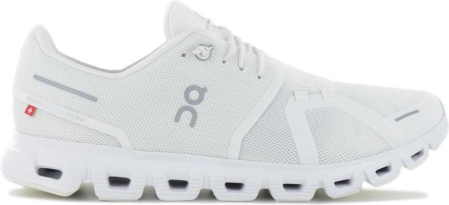 ON Running Cloud 6 Heren Sneakers Schoenen White-White 3MF10071200 - Foto 2