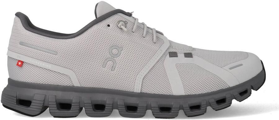 ON Running Cloud 6 Heren Sneakers Sport Schoenen Wolf-Rock 3MF10073314 - Foto 2