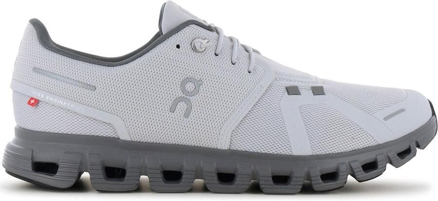ON Running Cloud 6 Heren Sneakers Sport Schoenen Wolf-Rock 3MF10073314