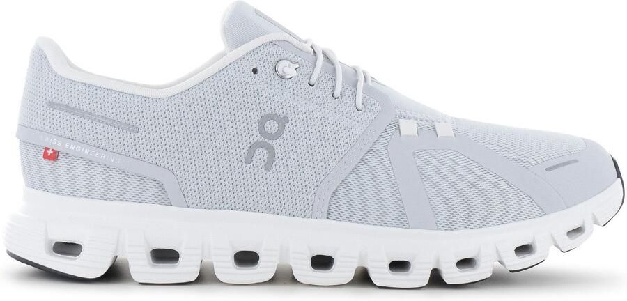 ON Running Cloud 6 WIDE Heren Sneakers Schoenen Glacier-White 3MG10430070