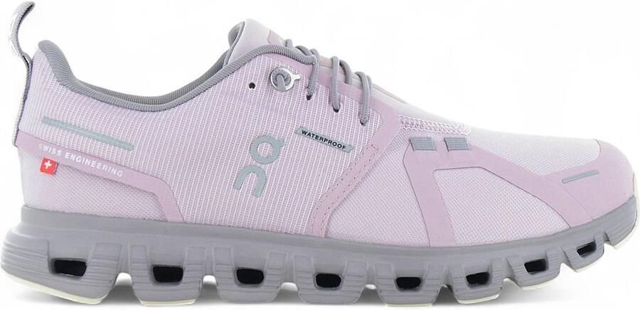 ON Running Cloud 6 WP Waterproof Dames Sneakers Schoenen Mauve-Zin WF10053037 - Foto 2