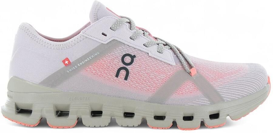 ON Running Cloud X 4 AD Dames Sneakers Schoenen Mauve-Salmon 3WF10173094 - Foto 2