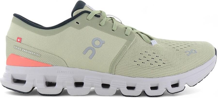 ON Running Cloud X 4 Heren Sneakers Schoenen Caper-Salmon 3ME30043082