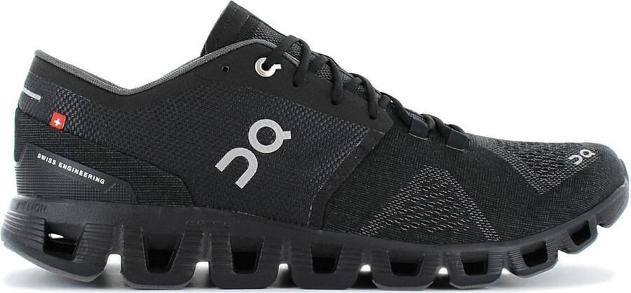 ON Running Cloud X Heren Hardloopschoenen Running Sport schoenen Zwart