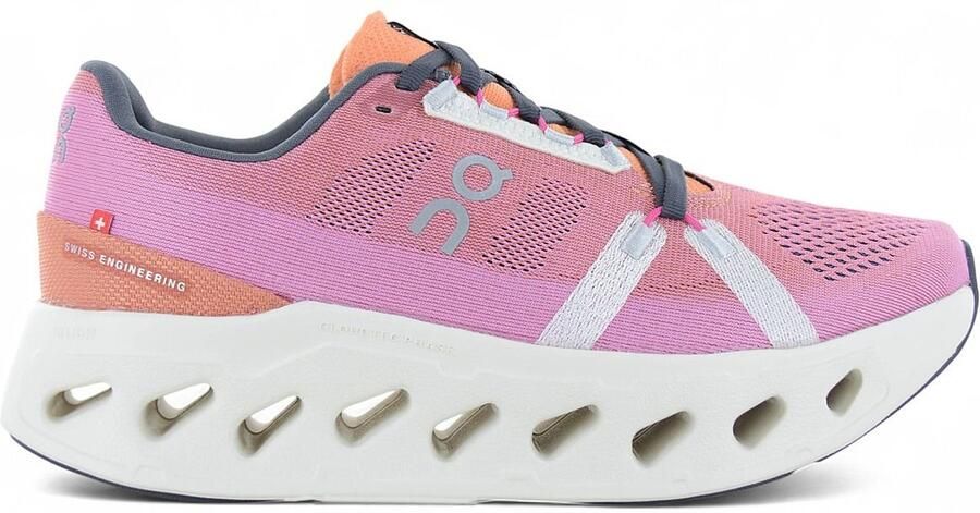 ON Running Cloudeclipse Dames Hardloopschoenen Sport Schoenen Tangerine-Ivory 3WD30093126