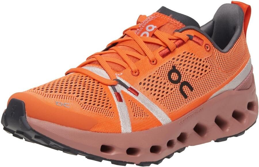 ON Running Cloudsurfer Trail Hardloopschoenen Flame Dustrose