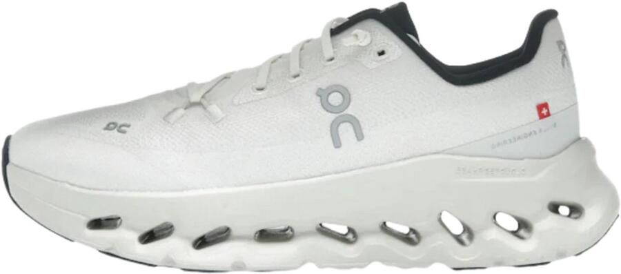 On Sneakers laag 'Cloudtilt' zilvergrijs greige zwart