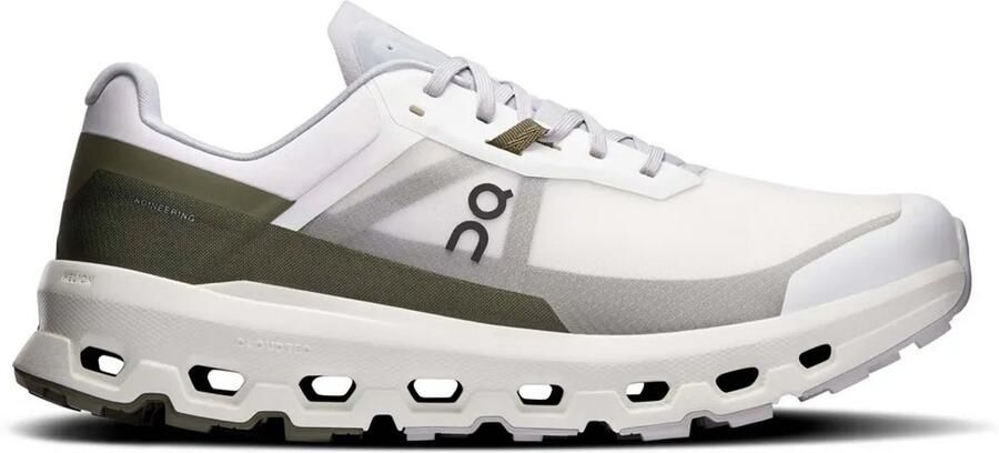 On Cloudvista Sneakers Heren Wit Mesh Synthetisch