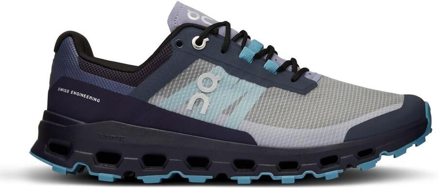 On Women's Cloudvista Trailrunningschoenen blauw