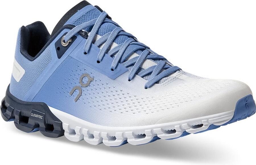 ON Running On Cloudflow Dames Sportschoenen Hardlopen Weg wit blauw - Foto 6