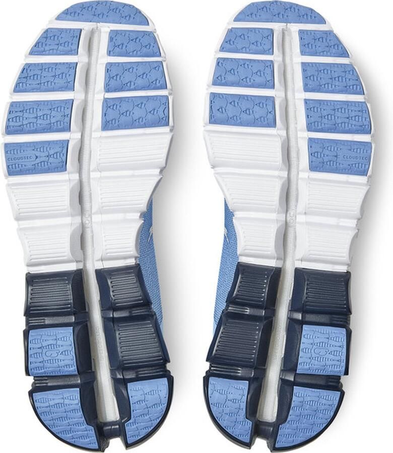 ON Running On Cloudflow Dames Sportschoenen Hardlopen Weg wit blauw - Foto 4