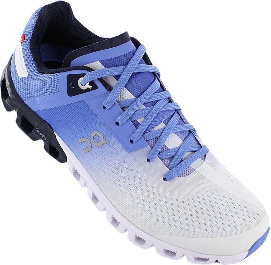 ON Running On Cloudflow Dames Sportschoenen Hardlopen Weg wit blauw - Foto 3