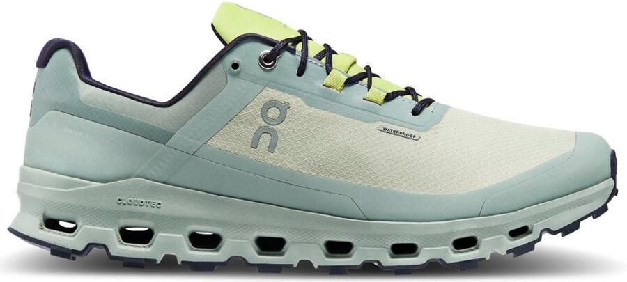 On Cloudvista Waterproof Trailrunningschoenen turkoois
