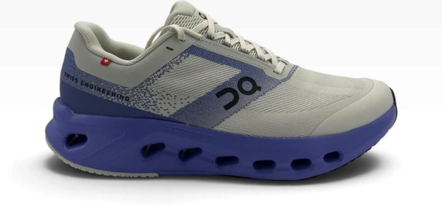 ON Running Oncloud Cloudsurfer Youth Sneakers Unisex Wit Paars