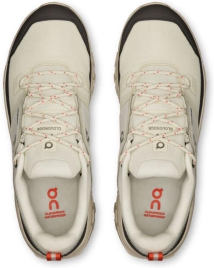 On Women's Cloudrock Low WP Wandelschoenen beige - Foto 2