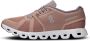 ON Running Cloud 5 Dames Sneakers Sport Schoenen Rosebrown-Fog - Thumbnail 1