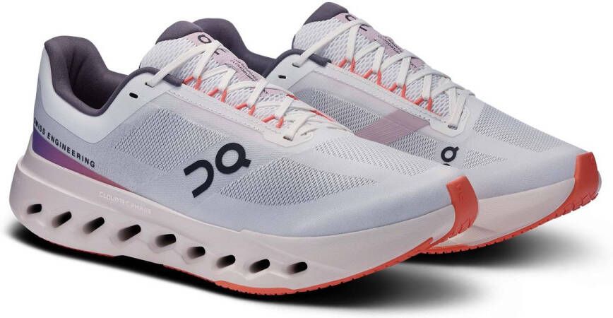 On Cloudsurfer Next Sneakers Heren Grijs Mesh Synthetisch