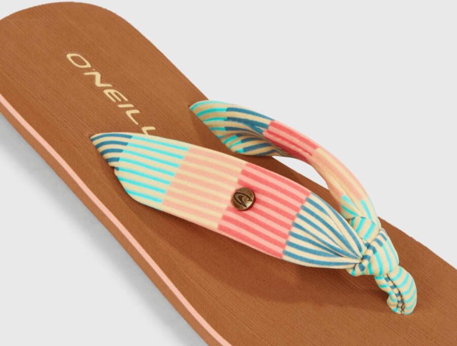 O'Neill Meisjes Slipper Ditsy Sun Sandals Stipple Stripe MULTICOLOR