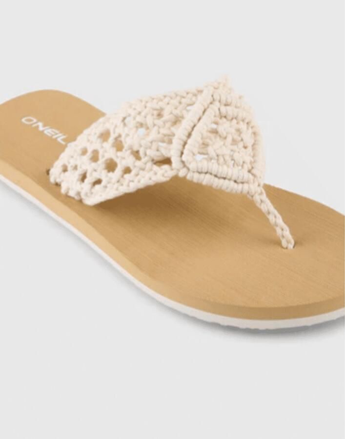 O'Neill Women's Ditsy Crochet Sandals Sandalen beige wit - Foto 4