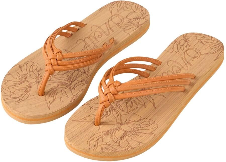 O'Neill Women's Ditsy Sandals Sandalen beige oranje