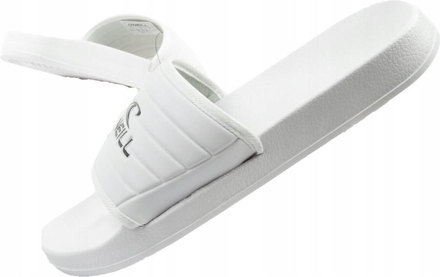 O'Neill Kelso Slider Dames Slippers Wit Comfortabel & Sportief