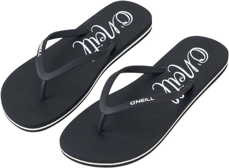 O'Neill teenslipper Profile Logo Sandal Dames Zwart Wit - Foto 2