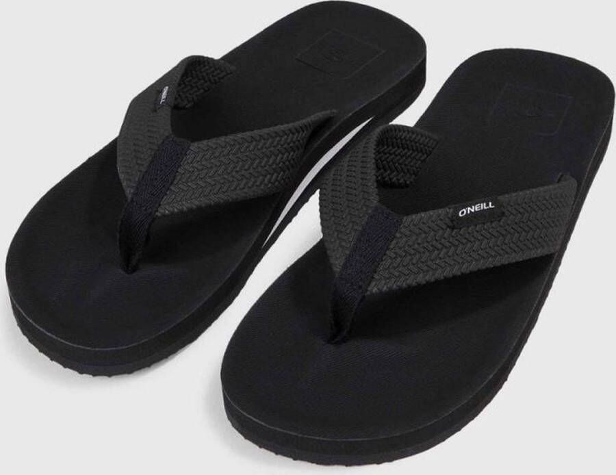O'Neill Heren Slipper Chad Sandals Black Out ZWART