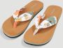 O'Neill Ditsy Sun teenslippers met bloemenprint wit zalm - Thumbnail 7