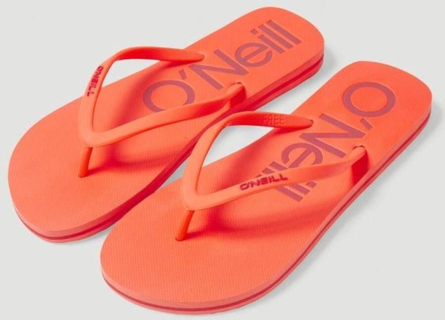 O'Neill Schoenen Women PROFILE LOGO SANDALS Neon Coral 37 Neon Coral 100% Polyethylene Upper: TPU