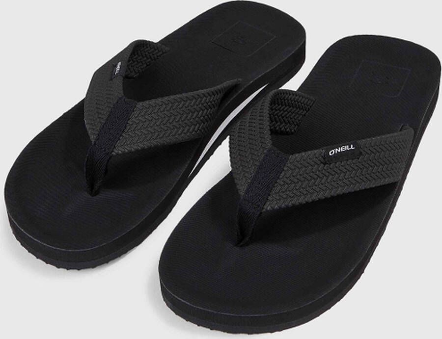 O'Neill Heren Slipper Chad Sandals Black Out ZWART