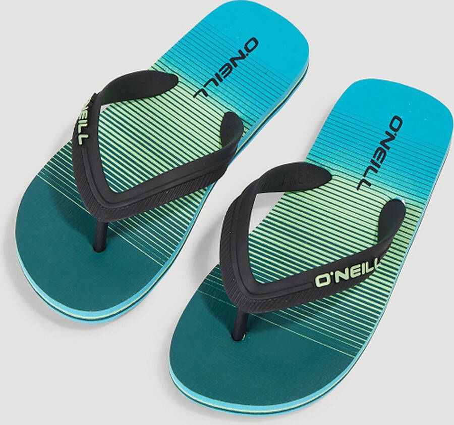 O'Neill Profile Graphic Sandals teenslippers aquablauw Jongens Rubber 24.5
