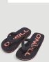 O'Neill Profile Logo Sandals teenslippers zwart roze Rubber 28.5 - Thumbnail 7