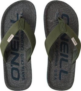 O'Neill Slippers Chad Fabric Blue With Green 42