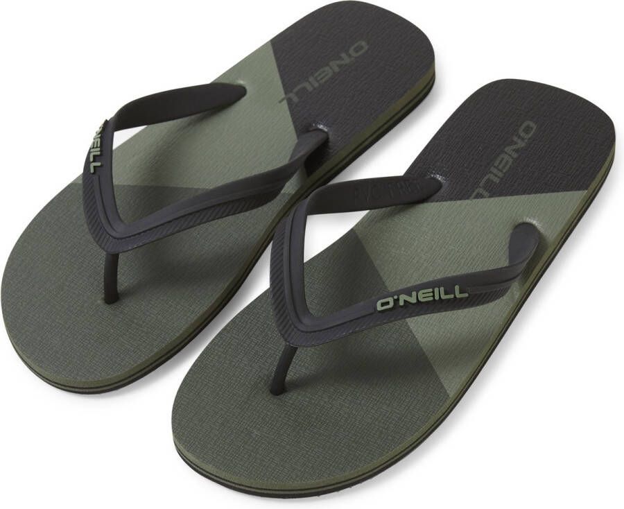 O'Neill Profile Colourblock Sandals teenslippers groen zwart